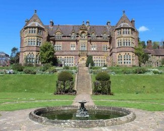 Knightshayes Main House and Fountain