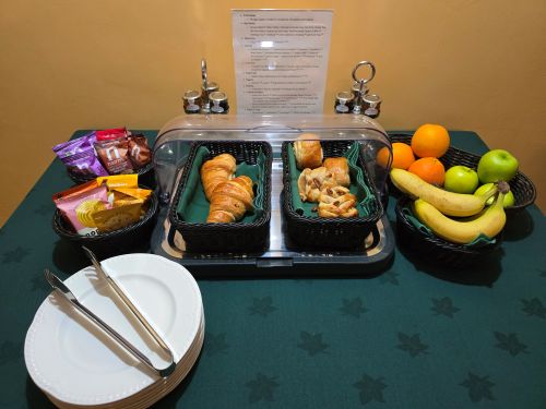 fruit and pastries